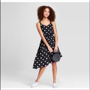A New Day Polka-Dot Dress